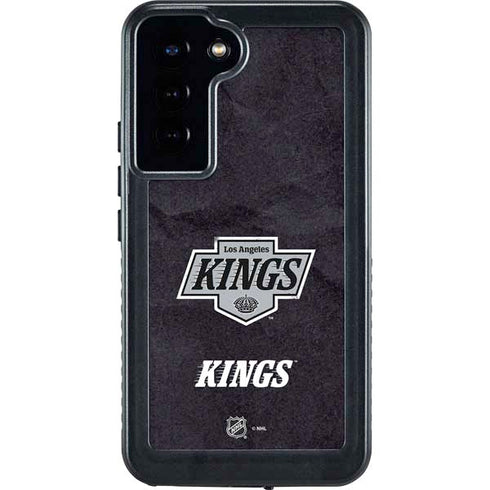NHL Los Angeles Kings Distressed Galaxy S24 Plus Waterproof Case
